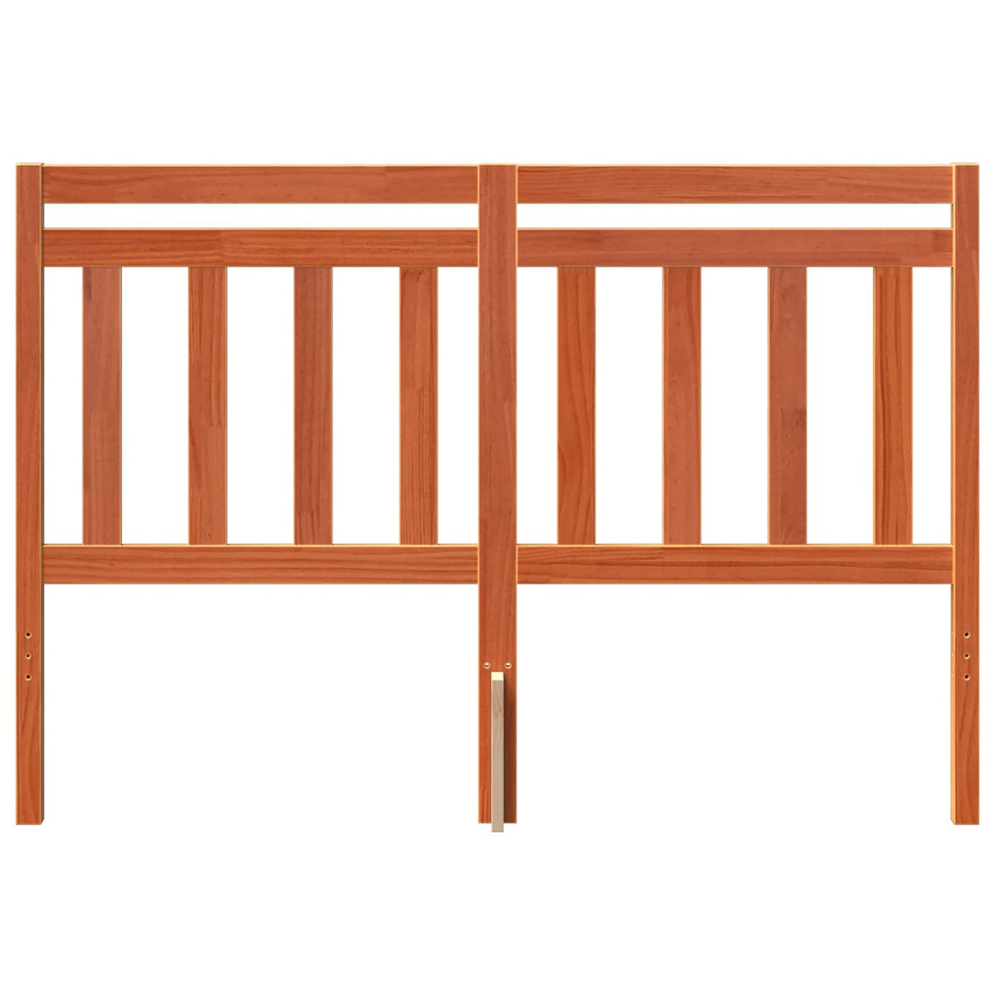 Kopfteil mit Kopfteil Wachsbraun 165,5 x 100 cm