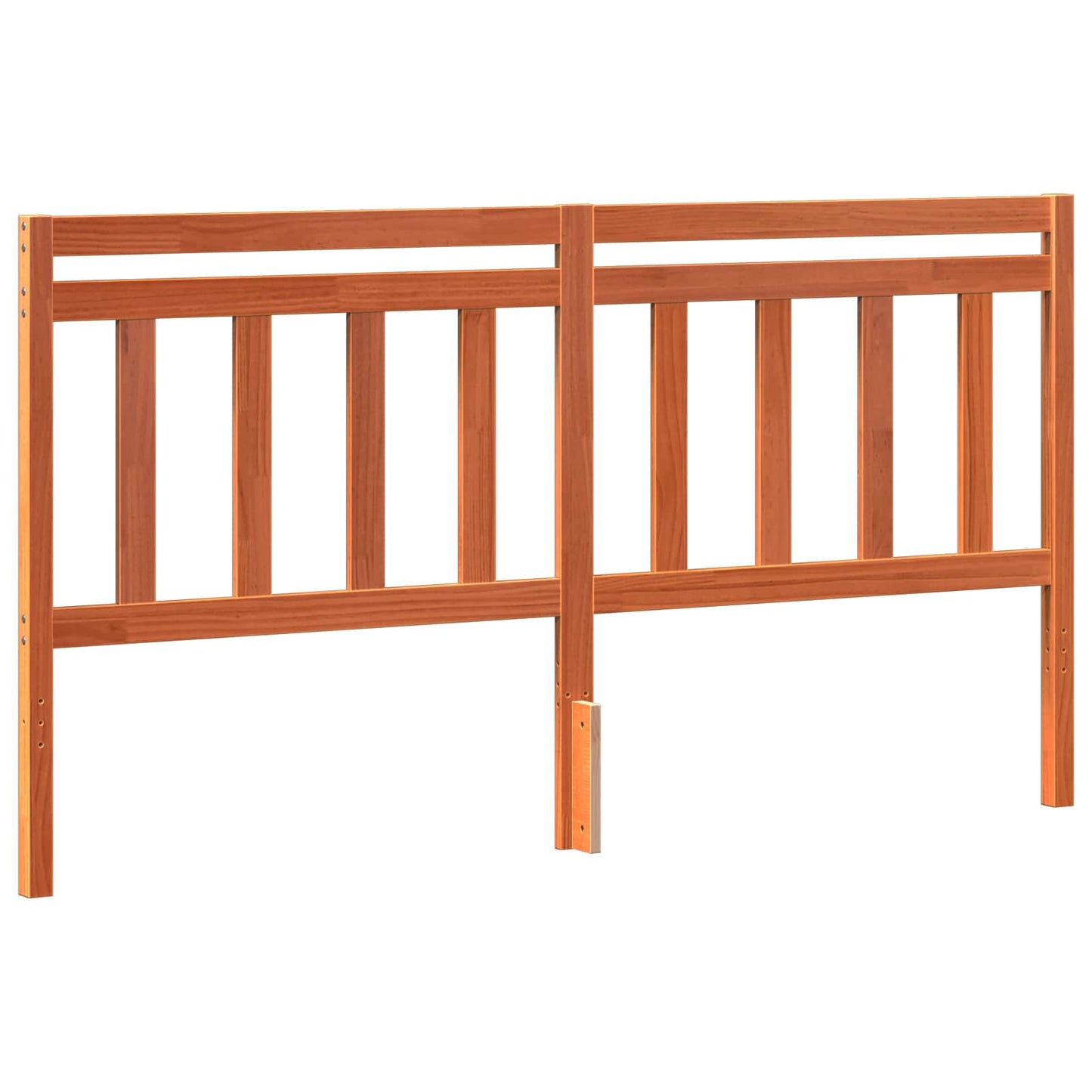 Kopfteil mit Kopfteil Wachsbraun 185,5 x 100 cm