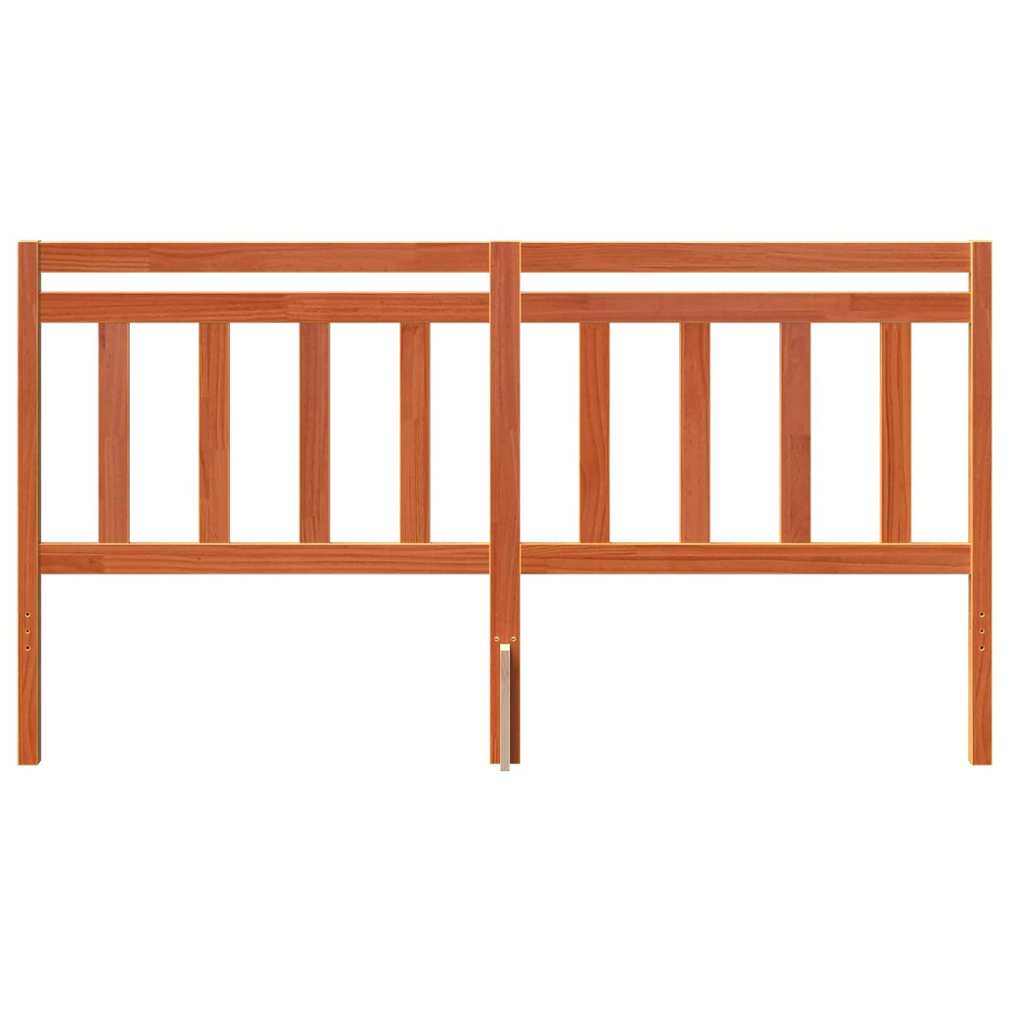 Kopfteil mit Kopfteil Wachsbraun 185,5 x 100 cm