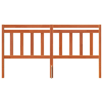 Kopfteil mit Kopfteil Wachsbraun 185,5 x 100 cm