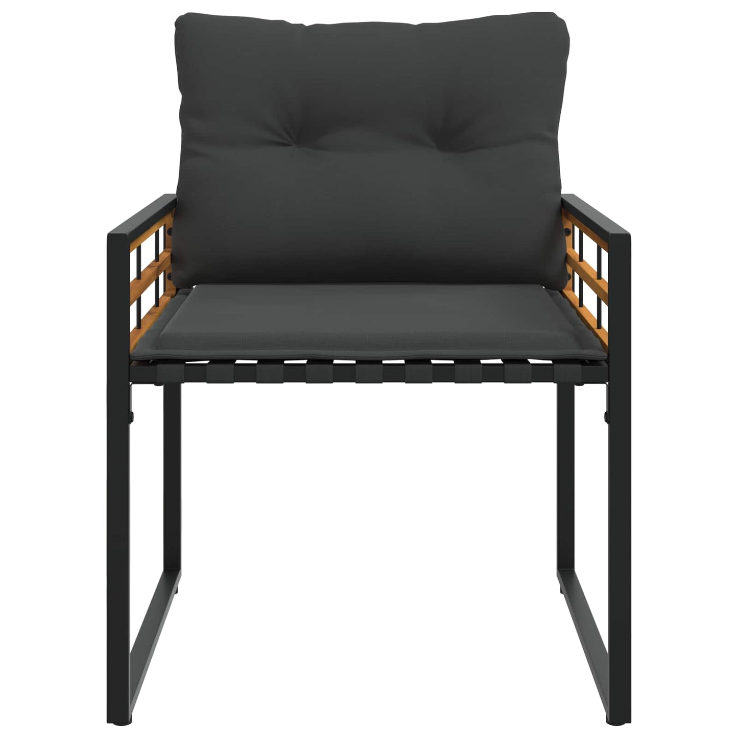 Gartenmöbel Set mit Kissen 4 pcs Blassgrau