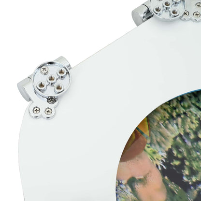 Soft-Close Toilettensitz 2 pcs Tiefes Meeresblau 44 x 38 cm