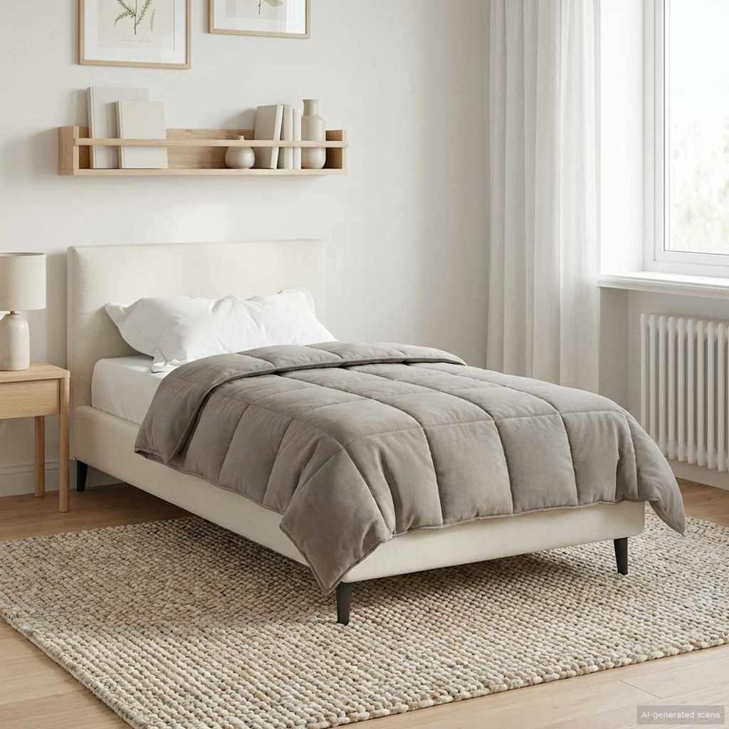 Sommerdecke Rosa 135 x 200 cm Mikrofaser und Teddy-Fleece