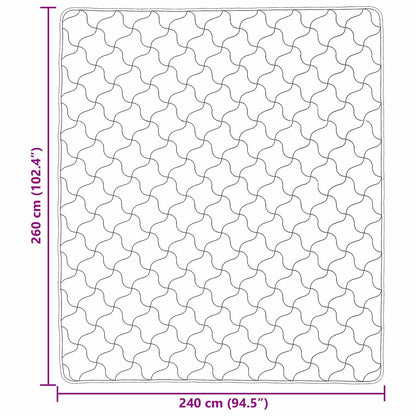 Ganzjahresbettdecke Gepolstert Rosa 240 x 260 cm