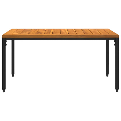 Gartenmöbel Set mit Kissen Grau und Marineblau PE-Rattan