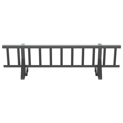 Dachschneeschild Anthrazit 800 x 29,5 x 34,5 cm Stahl