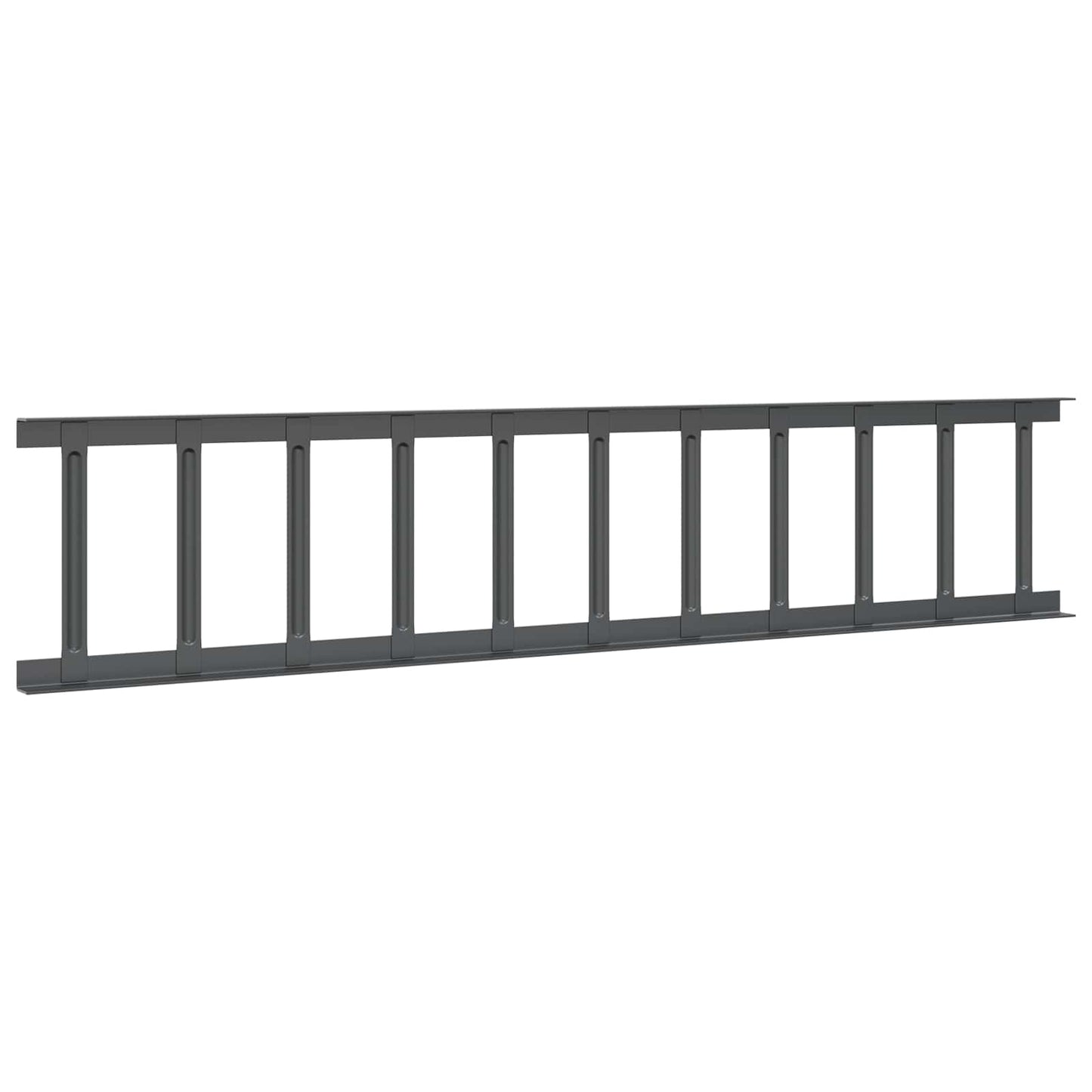 Dachschneeschild Anthrazit 100 x 2,5 x 20 cm Stahl