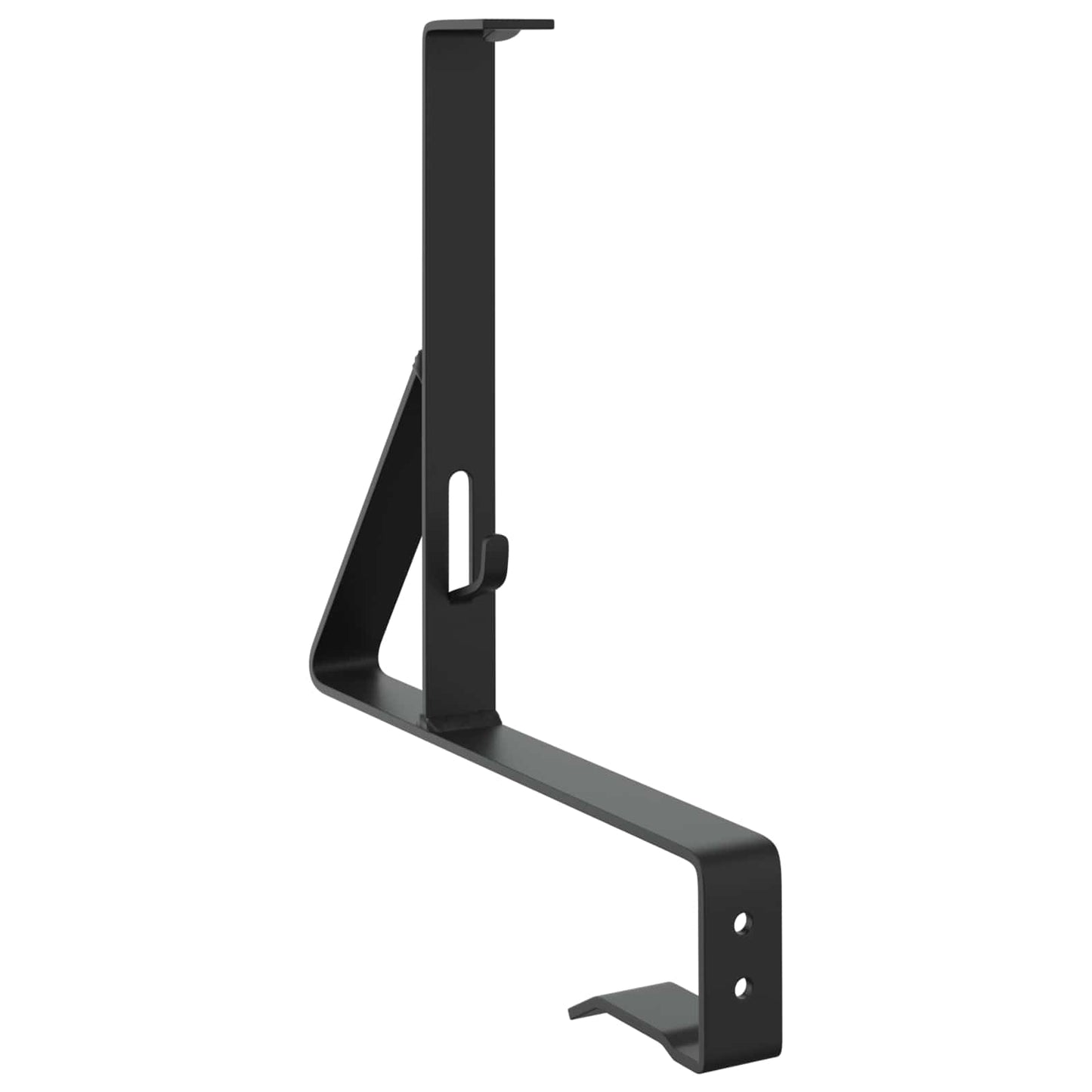 Schneewächter Unterstützung Schwarz 29,5 x 3 x 34,5 cm Stahl