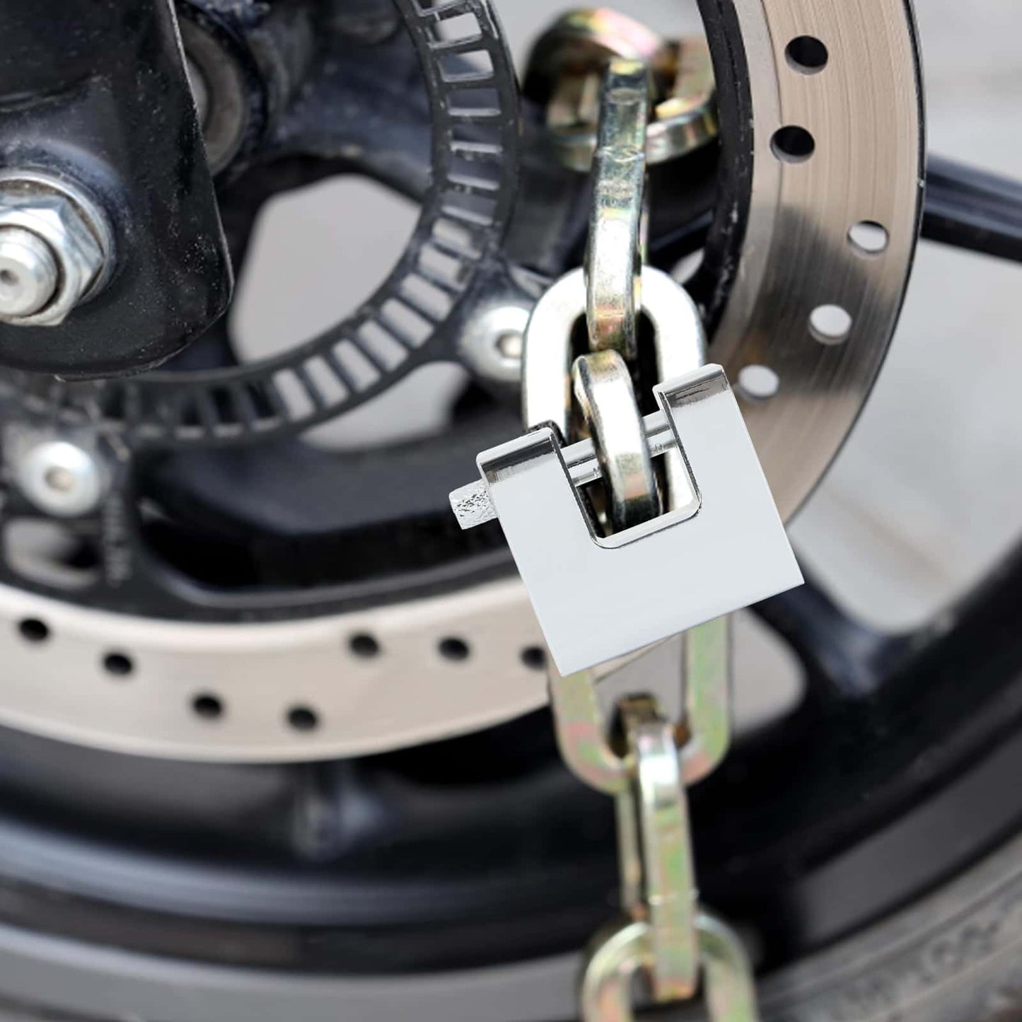 Vorhängeschloss Silber Stahl