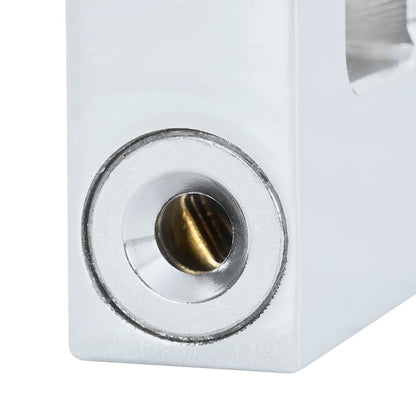 Vorhängeschloss Silber Stahl