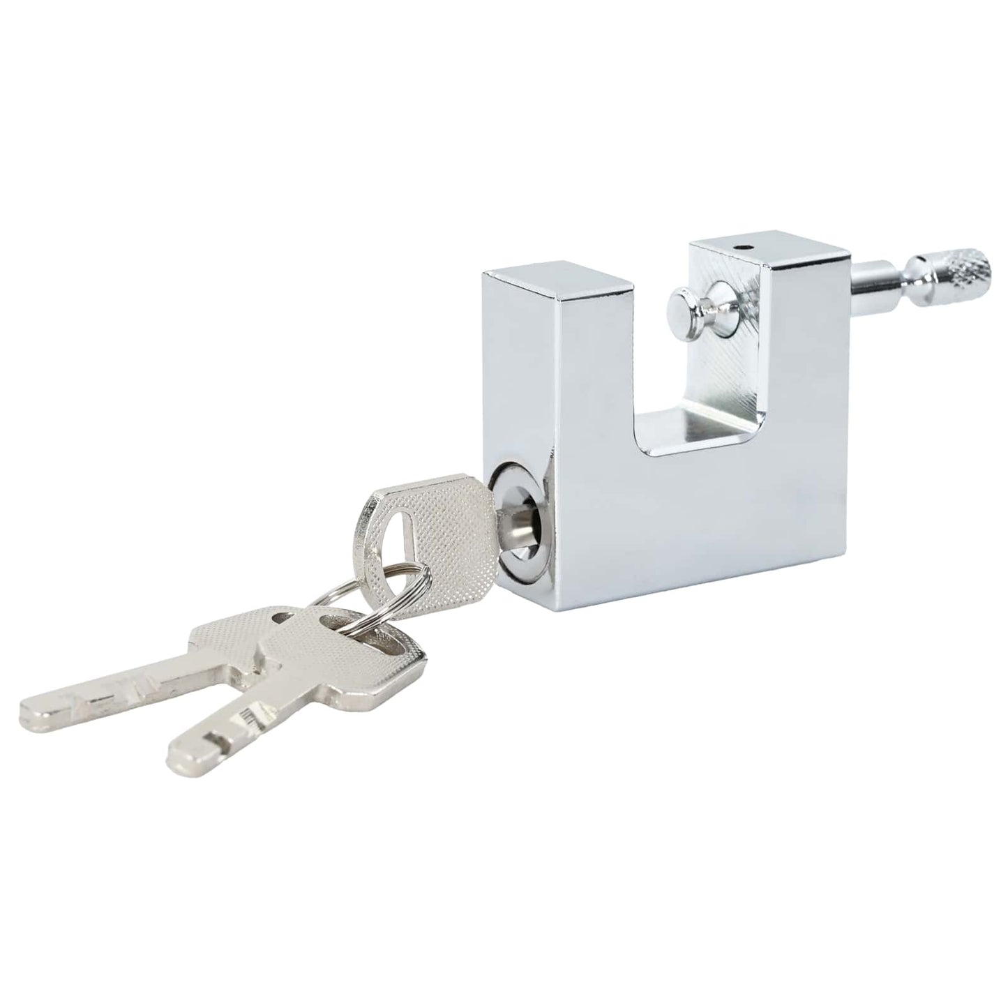 Vorhängeschloss Silber Stahl