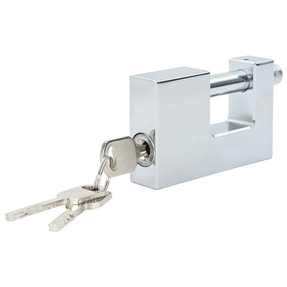 Vorhängeschloss Silber Stahl