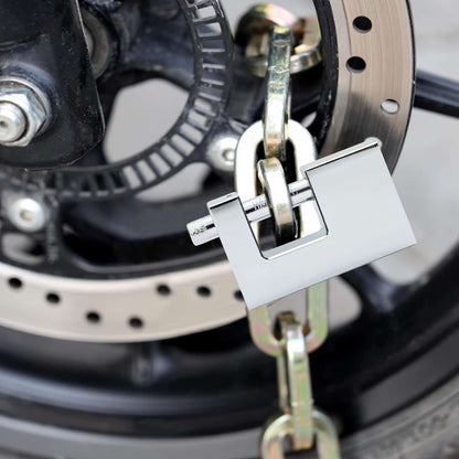 Vorhängeschloss Silber Stahl