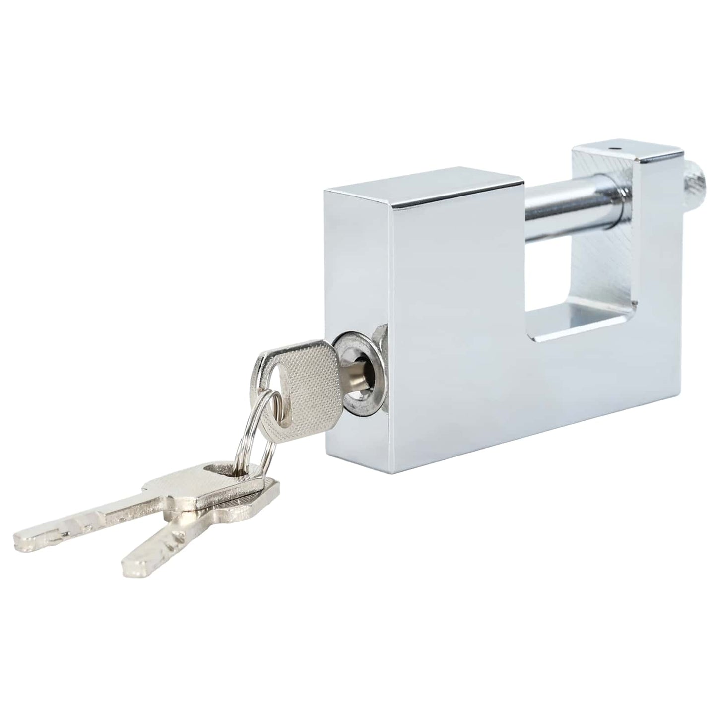 Vorhängeschloss Silber Stahl