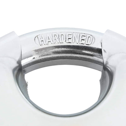 Diskusschlösser mit Schlüsseln Silber Edelstahl