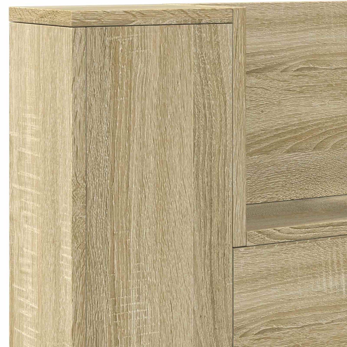 Kopfteil Sonoma-Eiche 180 x 16,5 x 103,5 cm Holzwerkstoff