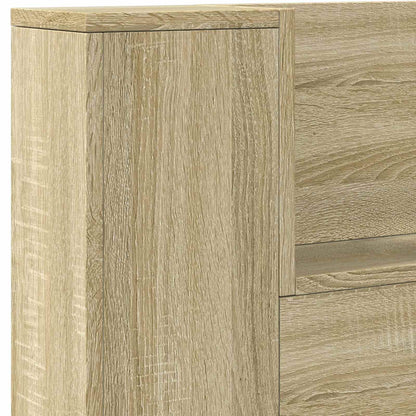 Kopfteil Sonoma-Eiche 180 x 16,5 x 103,5 cm Holzwerkstoff