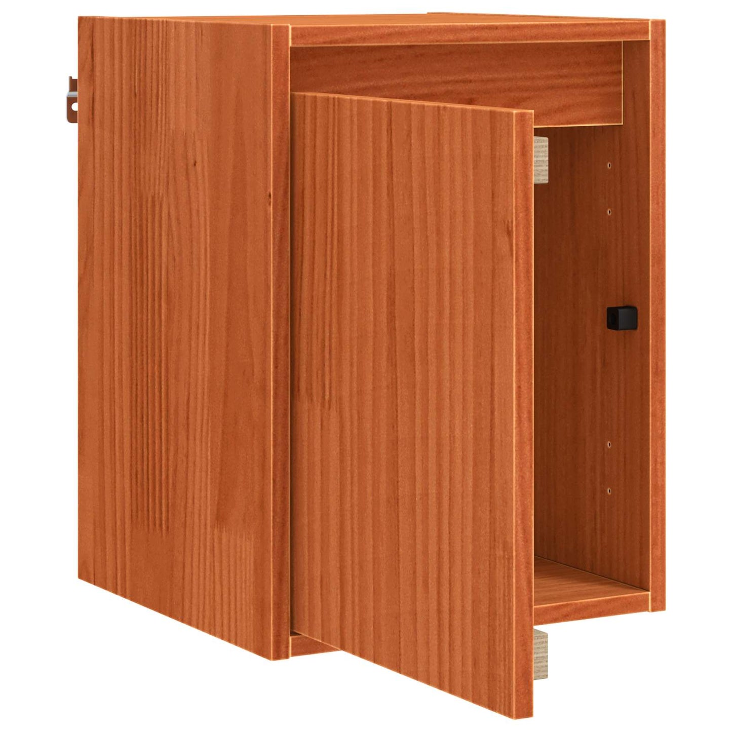 Wandschrank Wandmontiert 2 pcs Wachsbraun 30 x 30 x 40 cm