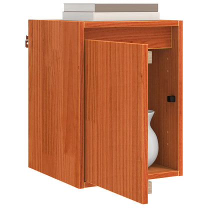 Wandschrank Wandmontiert 2 pcs Wachsbraun 30 x 30 x 40 cm