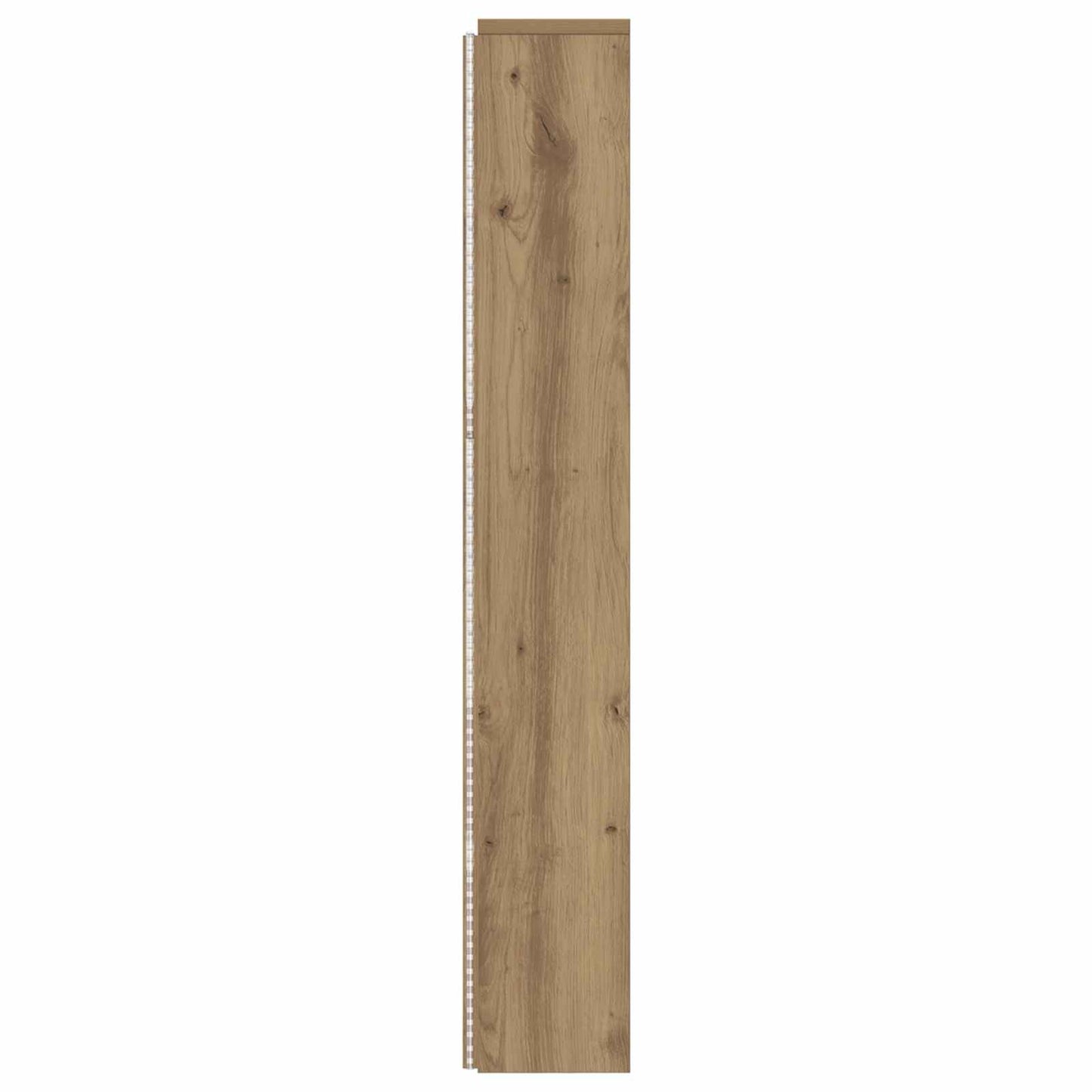 Kopfteil-Schrank mit LED Artisan-Eiche 140 x 16,5 x 103,5 cm