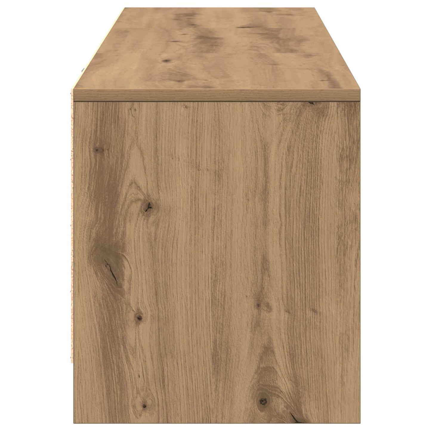 TV-Schränk mit LED Artisan-Eiche 140 x 34 x 40 cm Holzwerkstoff