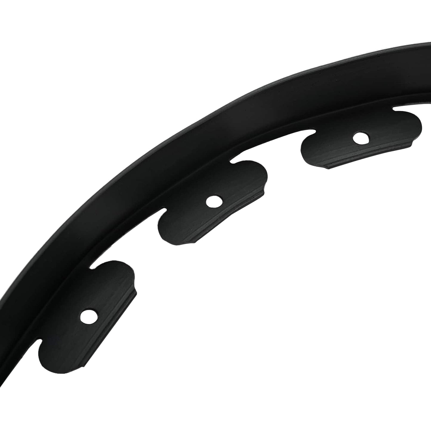 Rasenkanten Schwarz 2000 x 4 x 5 cm Kunststoff