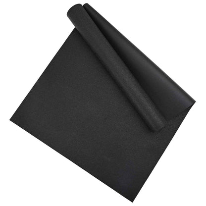 Sport Schutzmatte Schwarz 180 x 75 x 0,6 cm Hochdichtes PVC