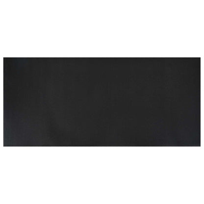 Sport Schutzmatte Schwarz 200 x 90 x 0,6 cm Hochdichtes PVC