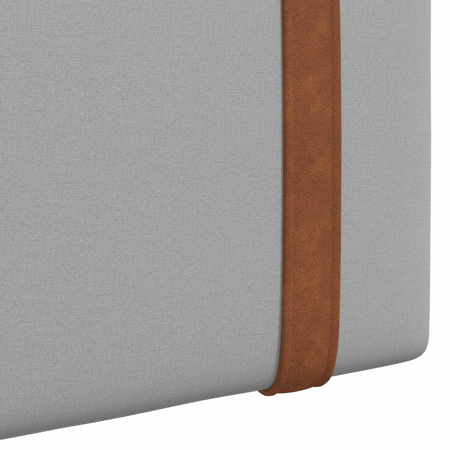 Hängevorderseite Uni Wolkengrau 100 x 55 x 5 cm Antikes PU