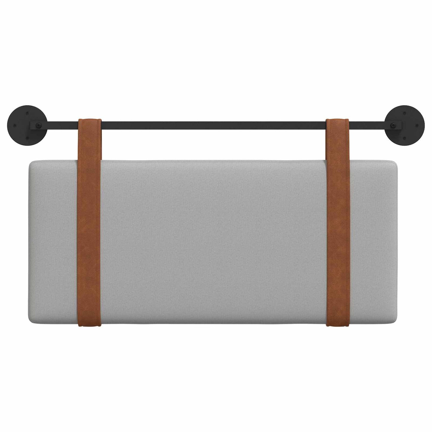 Hängevorderseite Uni Wolkengrau 100 x 55 x 5 cm Antikes PU