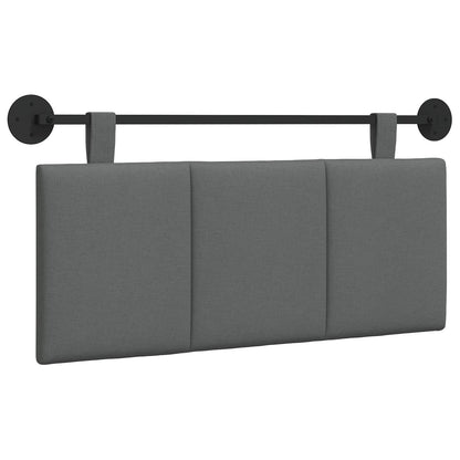Hängevorderseite Wandmontiert Dunkelgrau 110 x 55 x 5 cm Stoff