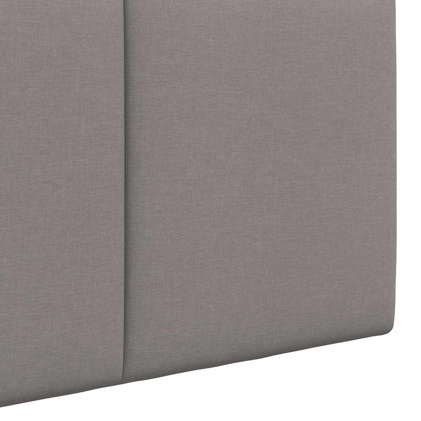 Hängevorderseite Wandmontiert Taupe 110 x 55 x 5 cm Stoff