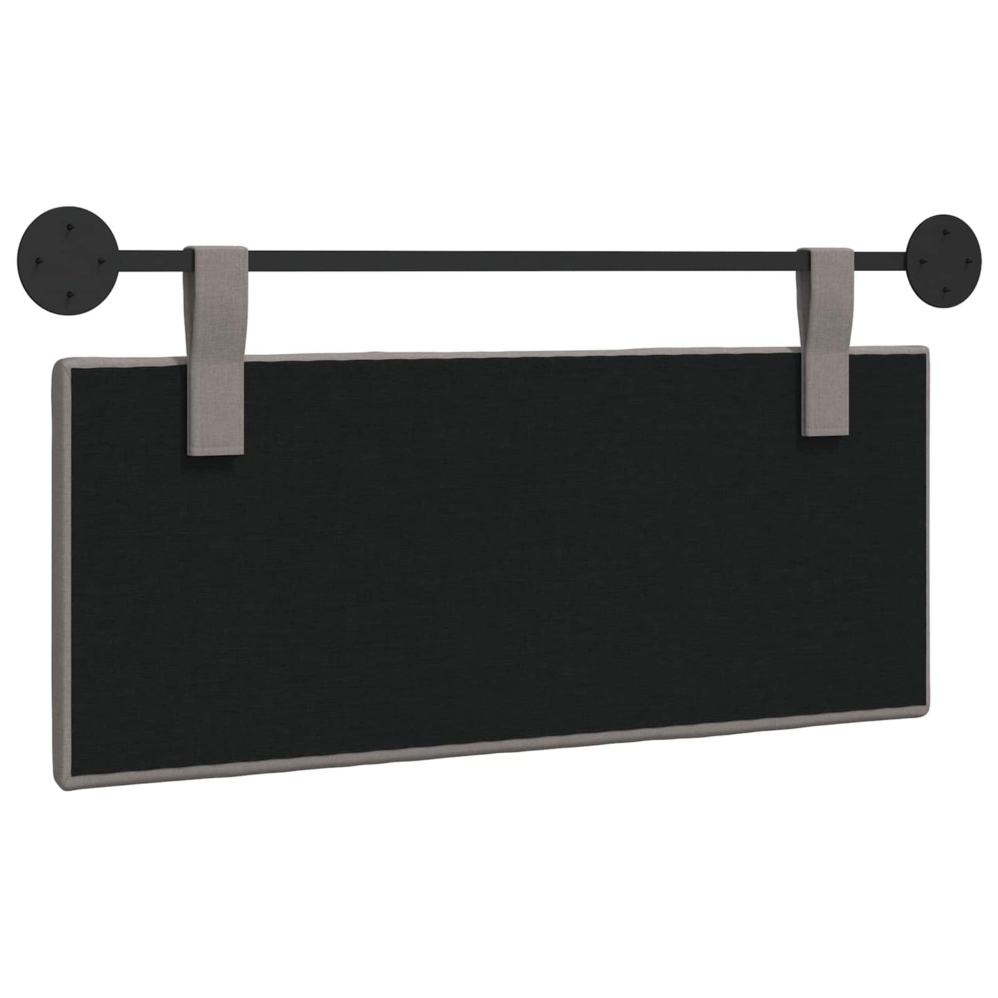 Hängevorderseite Wandmontiert Taupe 110 x 55 x 5 cm Stoff