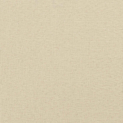 Hängevorderseite Wandmontiert Creme 110 x 55 x 5 cm Stoff