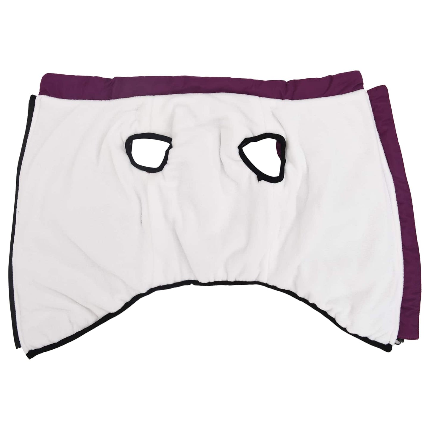 Hundemantel Lila L44 Fleece und Polyester