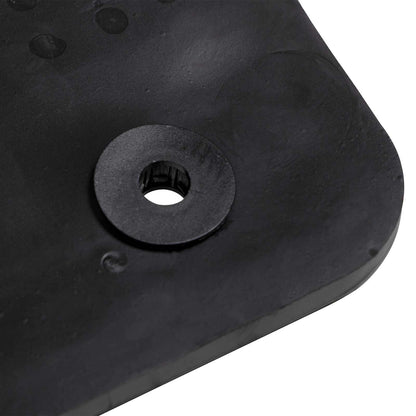 Autofußmatte 2 pcs Schwarz Geeignet für VW CADDY 2020- Gummi