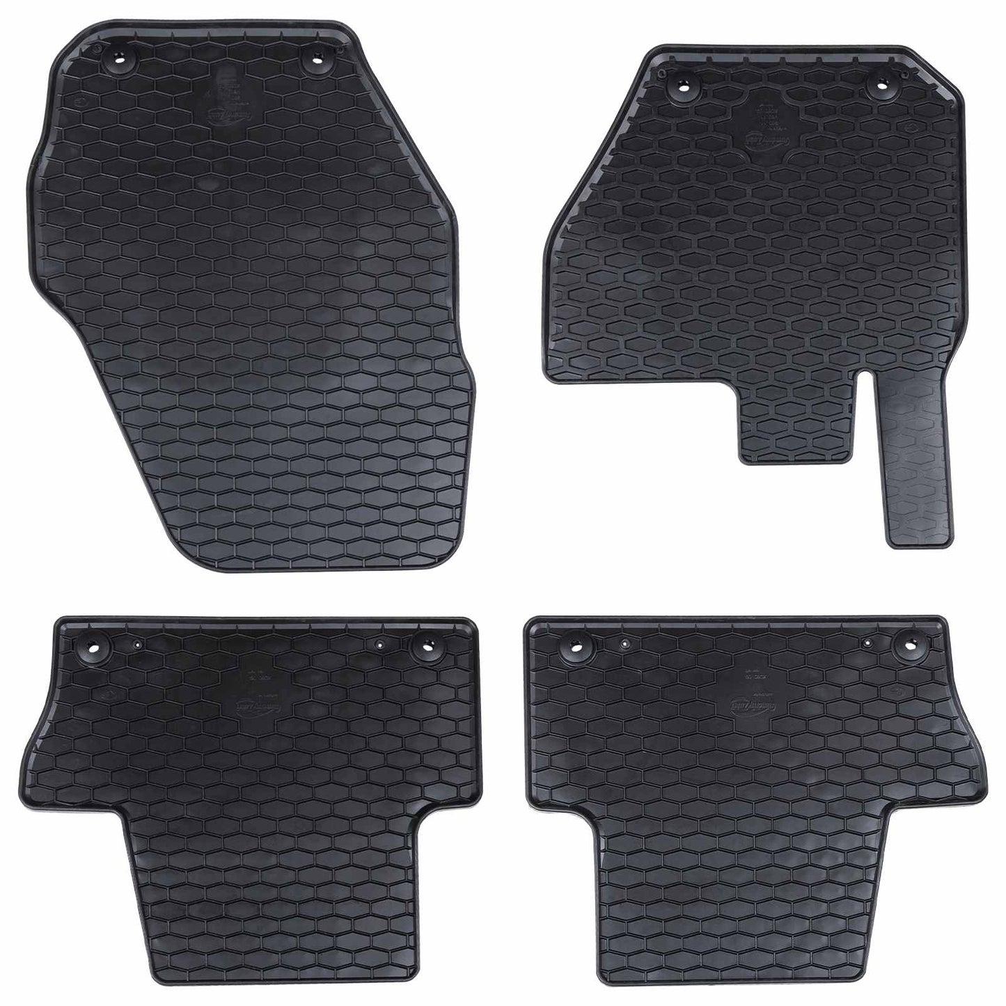 Autofußmatte 4 pcs Schwarz Geeignet für VOLVO XC60 2009-2017
