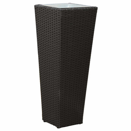 Set für Outdoor 3 pcs Schwarz Metall