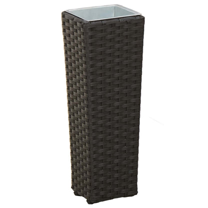 Set für Outdoor 3 pcs Schwarz Metall