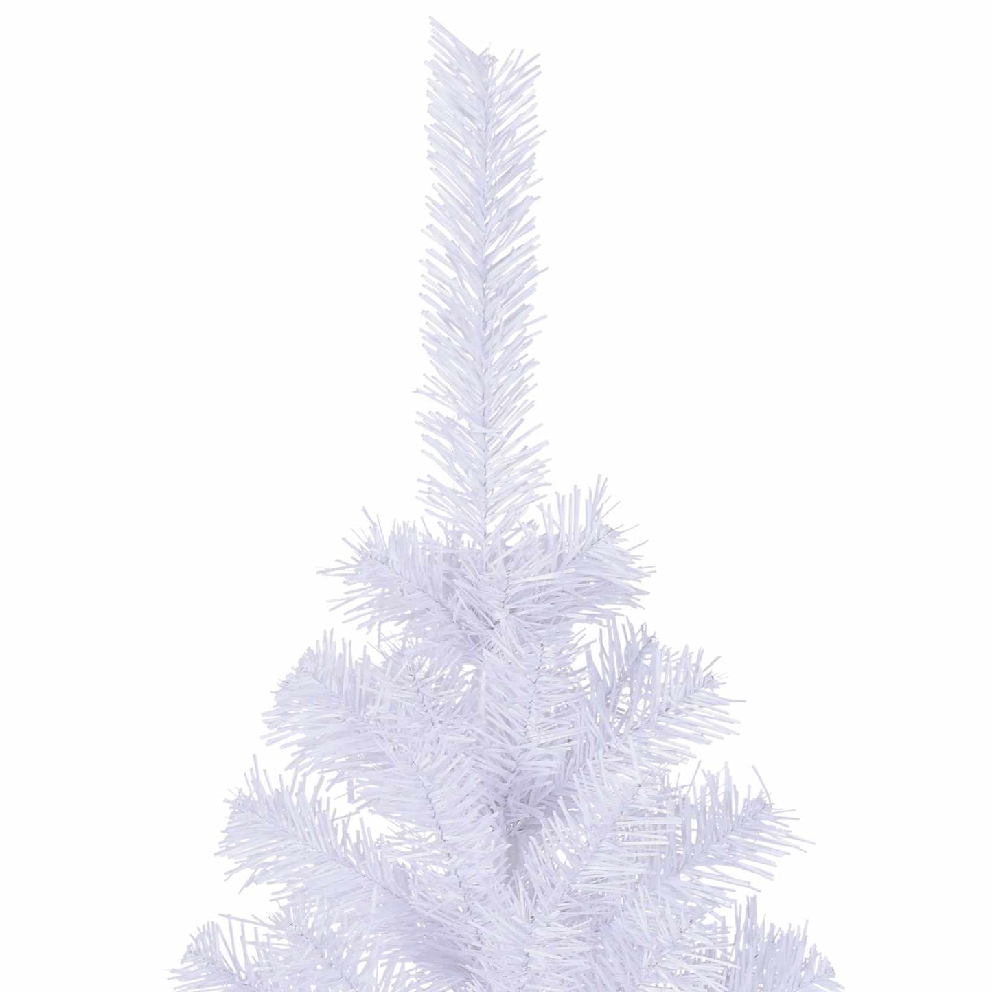 Künstlicher Weihnachtsbaum Weiß 180 cm PVC und Stahl