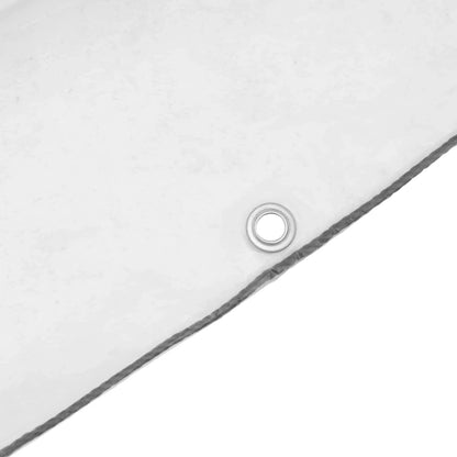 Plane mit Ösen Transparent 3 x 3 m Polyethylen