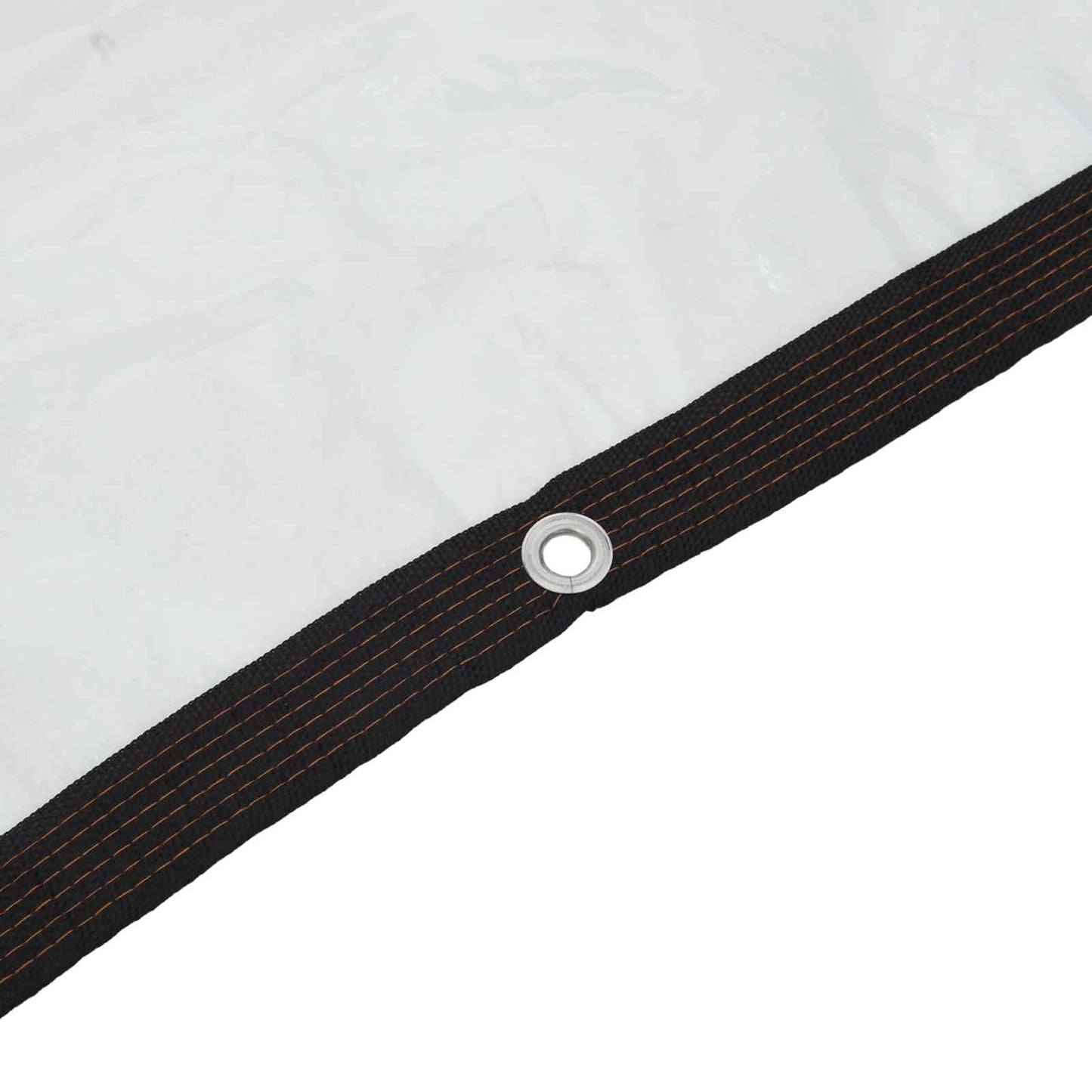 Plane mit Ösen Transparent 1 x 12 m Polyethylen