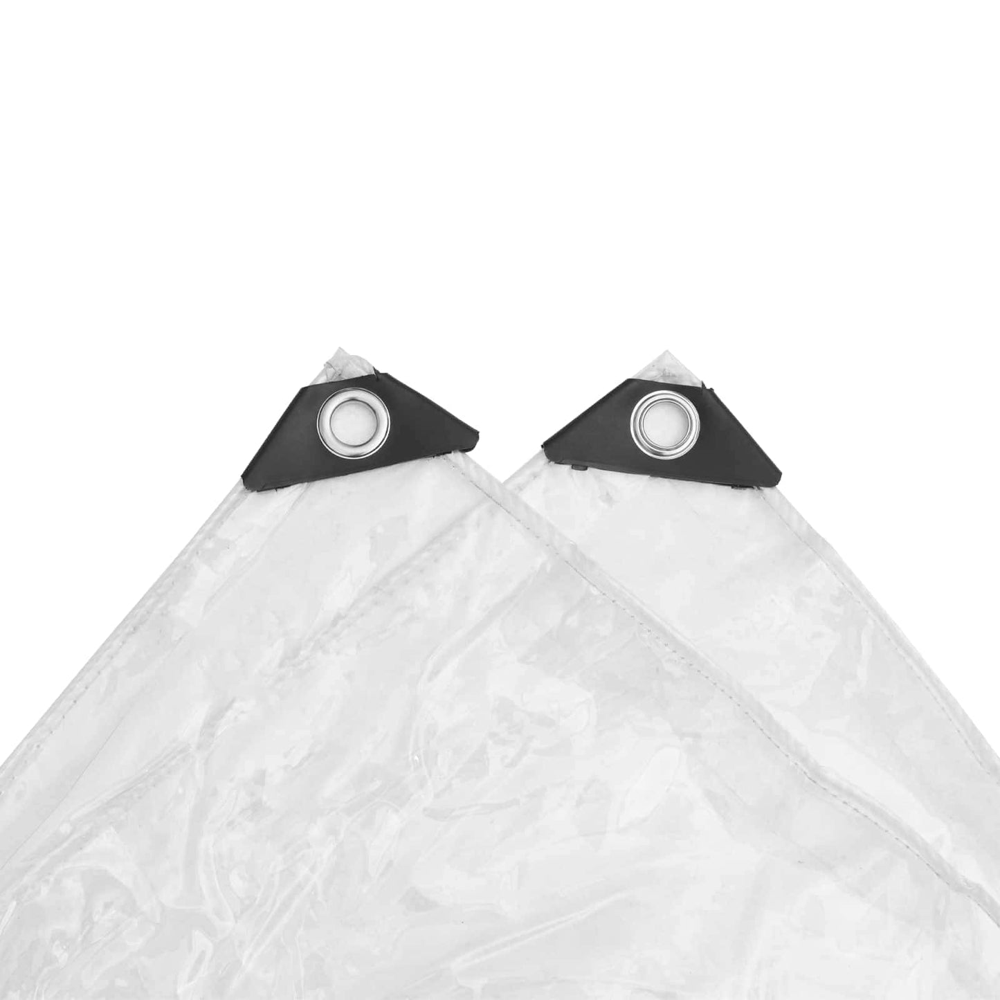 Plane mit Ösen Transparent 3 x 12 m Polyethylen