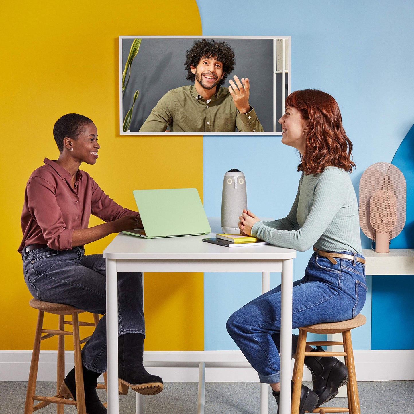 Owl Labs Meeting Owl 3 (Next Gen) 360-Degree, 1080p HD Smart Video Conference Camera, Microphone, and Speaker (Renewed)